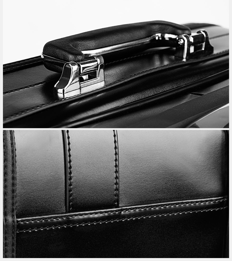 Vali kéo du lịch Lapoe Da Bò thật size 16-20 inch LB3016