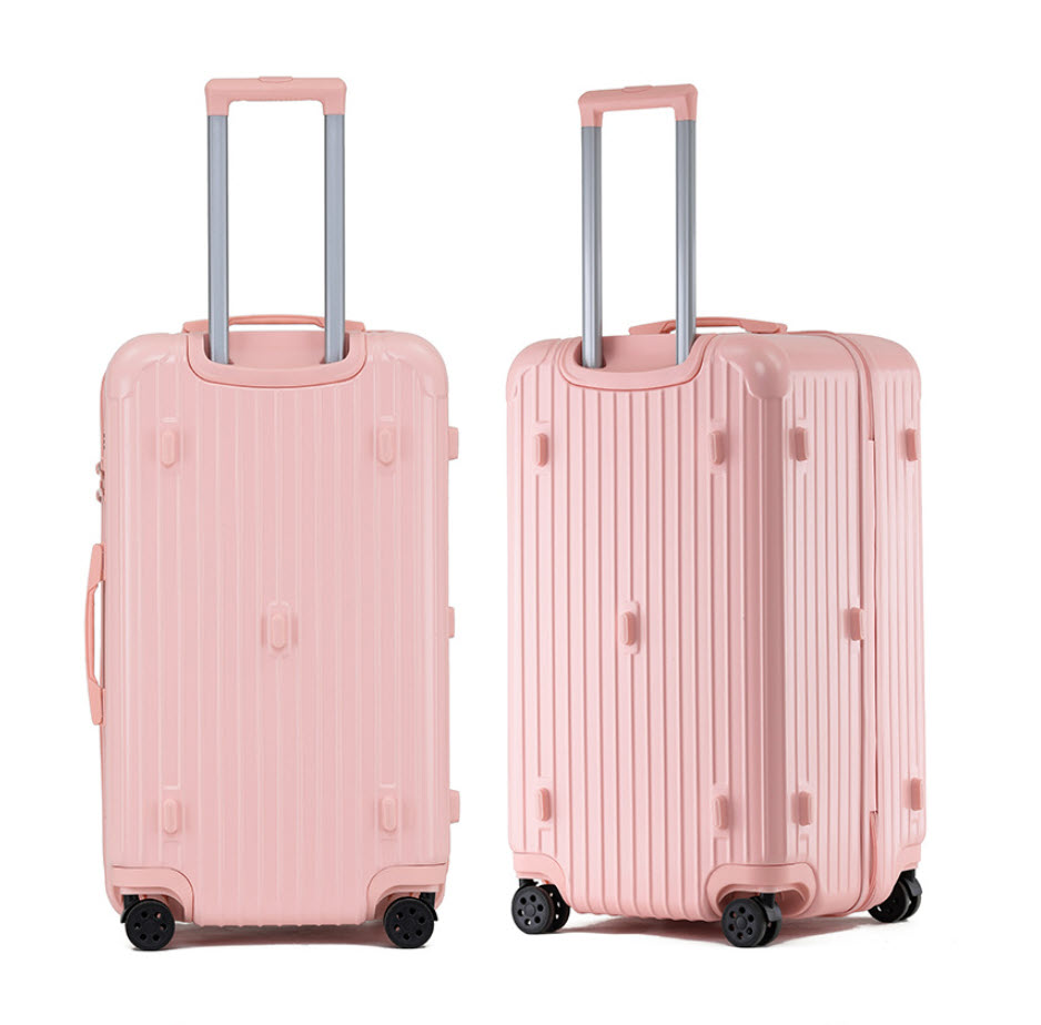 Vali kéo du lịch vỏ ABS+PC vân sọc khóa TSA size 22-36inch T1903