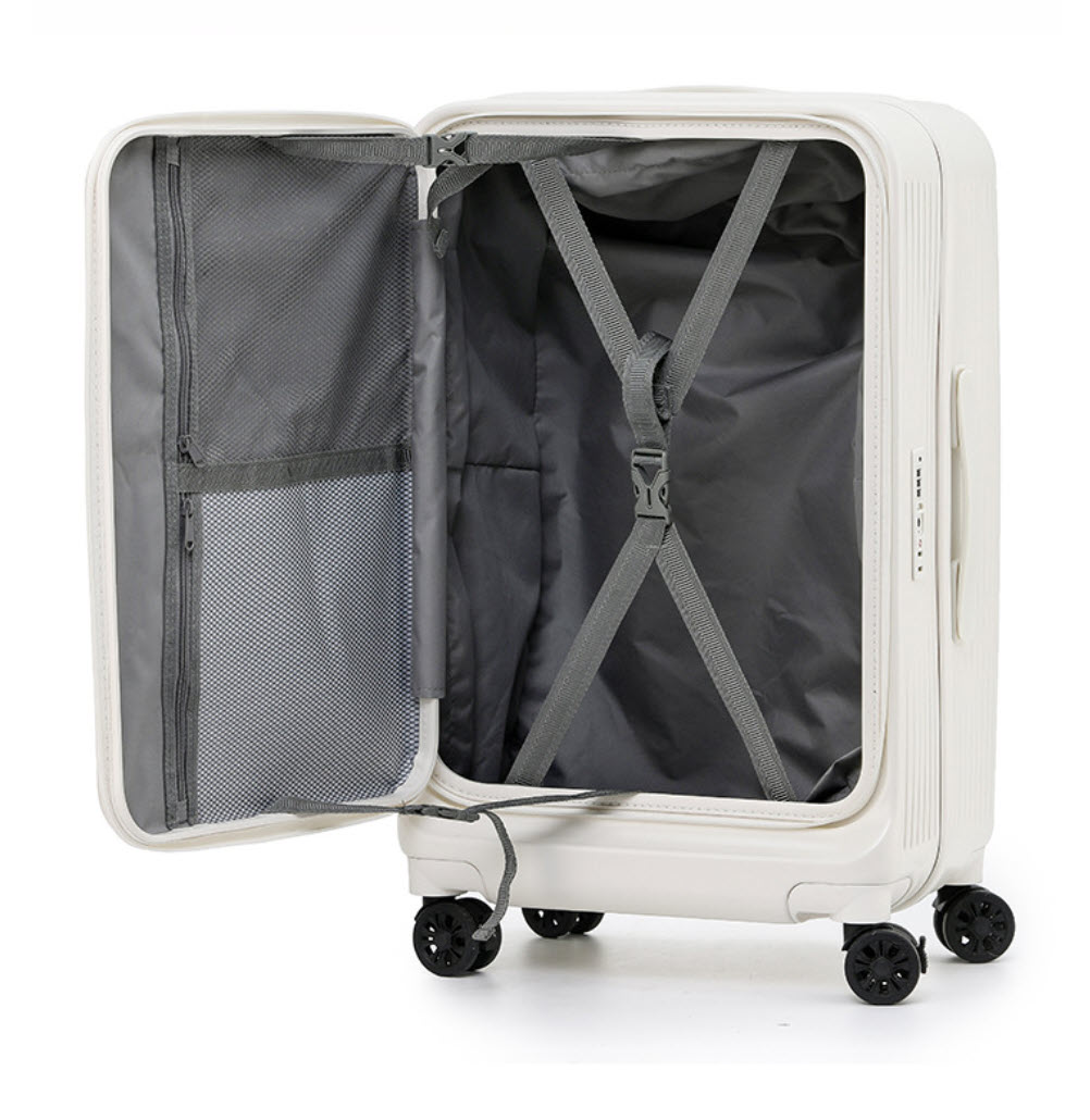 Vali kéo du lịch khóa TSA mở mặt hông có khóa bánh 20-26inch PJ2406