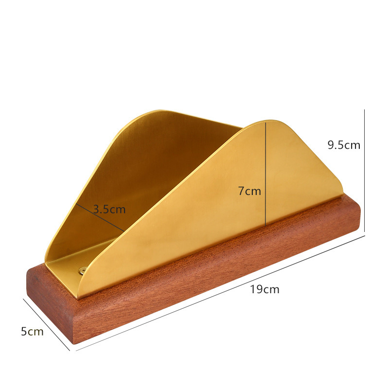 Khay đựng khăn giấy để bàn vân sóng đế gỗ JJD11