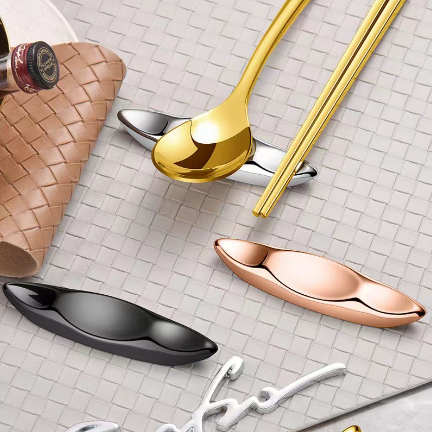 Gác đũa inox 304 đồ gác muỗng 3 ngăn GQL015