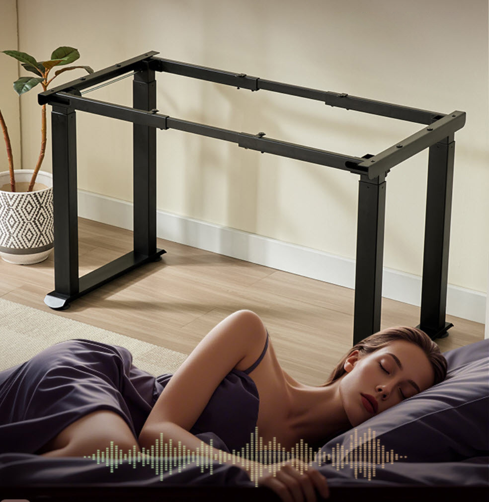 Chân bàn nâng hạ thông minh bằng điện 2 động cơ cho mặt bàn 100~180cm chịu tải 100kg Boster B09