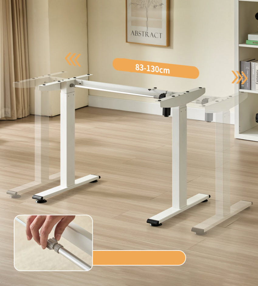 Chân bàn nâng hạ thông minh 1 động cơ cho mặt bàn 100~150cm chịu tải 80kg Boster B01