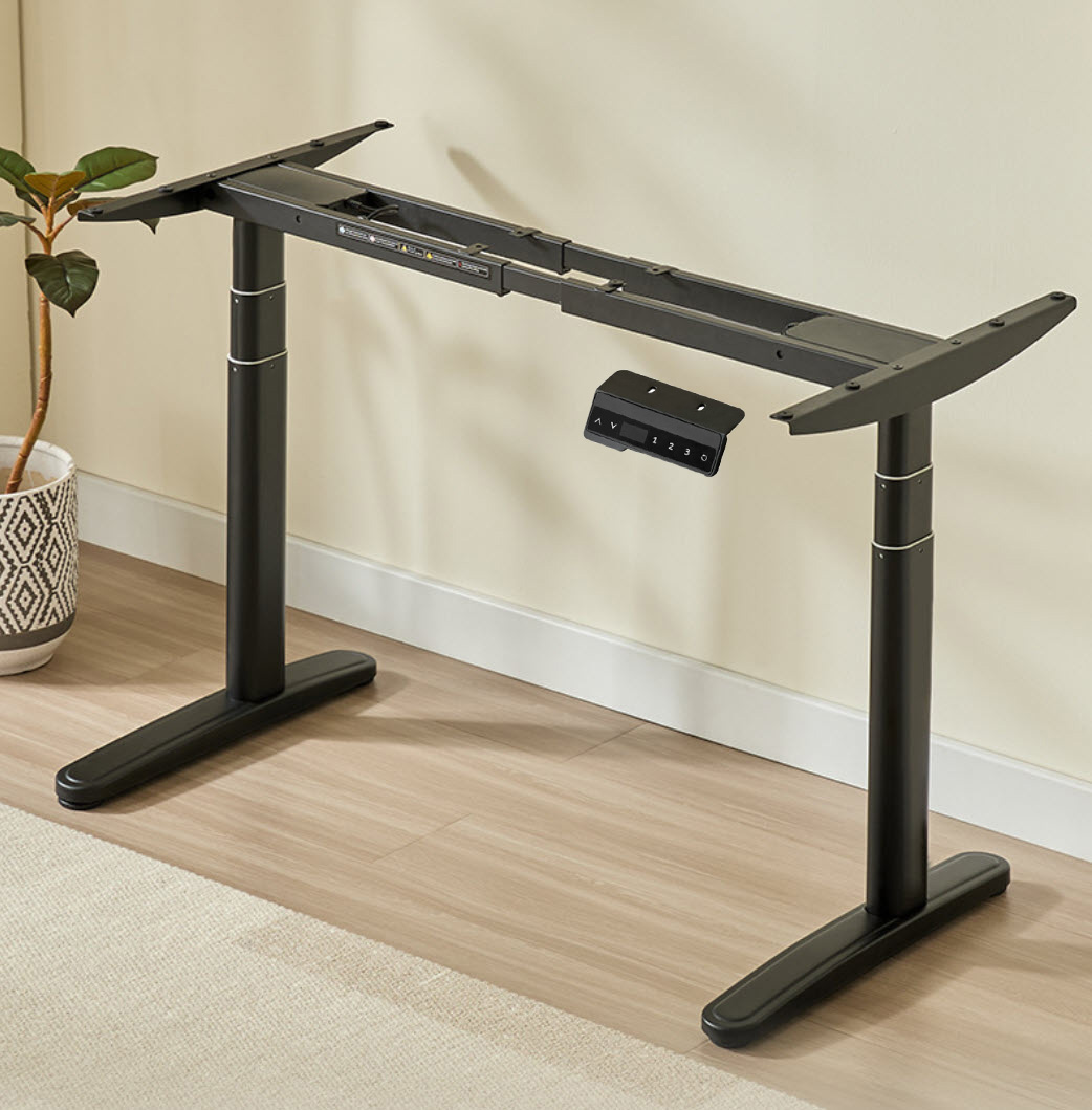Chân bàn nâng hạ thông minh 2 động cơ cho mặt bàn 120~220cm chịu tải 120kg Boster B05