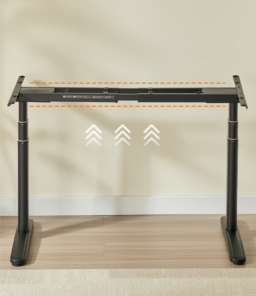 Chân bàn nâng hạ thông minh 2 động cơ cho mặt bàn 120~220cm chịu tải 120kg Boster B05