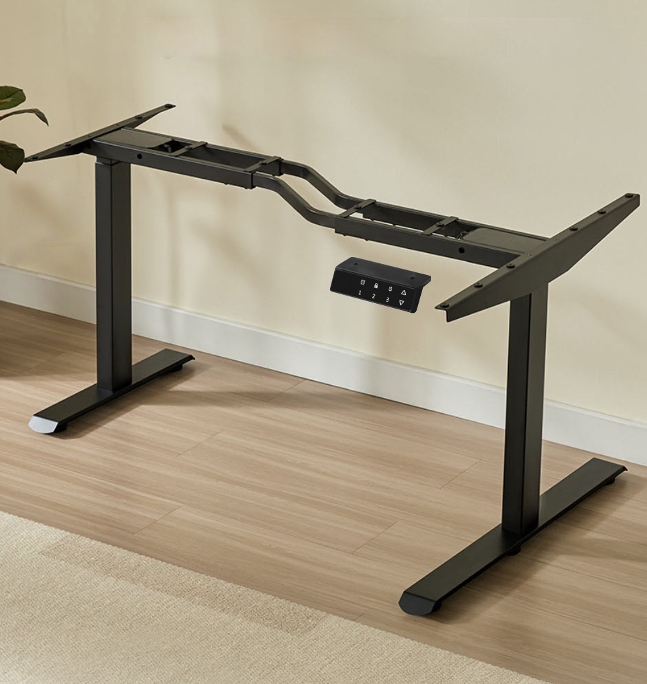 Chân bàn nâng hạ thông minh 2 động cơ cho mặt bàn chữ L chịu tải 120kg Boster B08