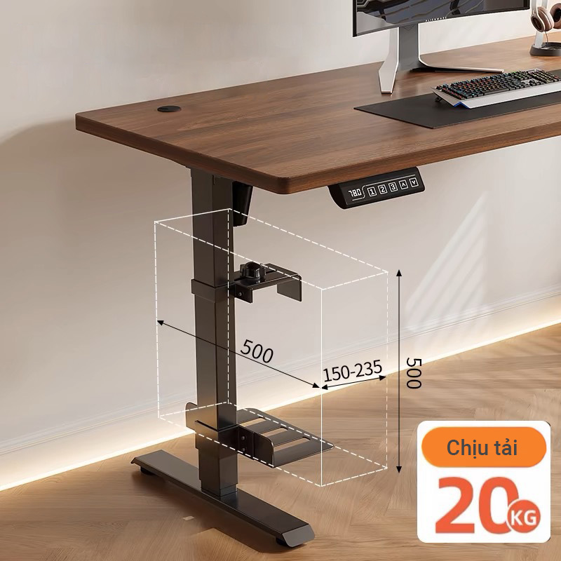 Giá treo CPU gắn bàn nâng hạ thông minh chịu tải 20kg Boster B1A01