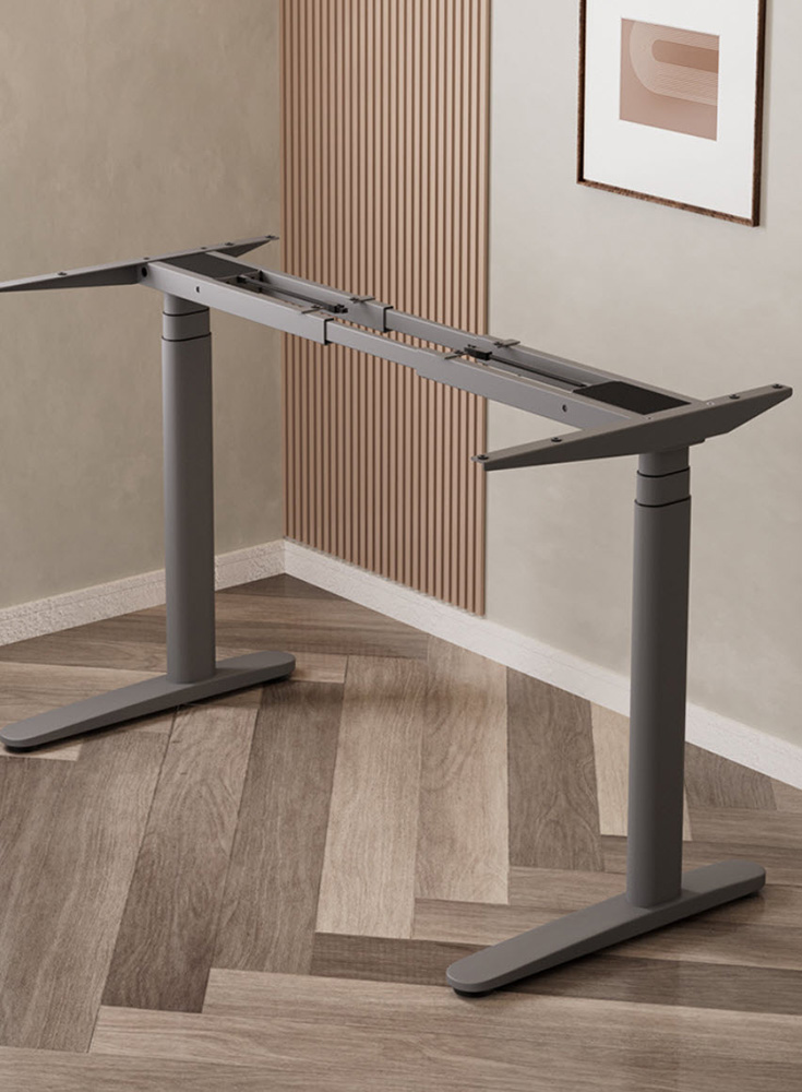 Chân bàn nâng hạ thông minh 2 động cơ cho mặt bàn 120~200cm chịu tải 120kg Benein E22Y-03