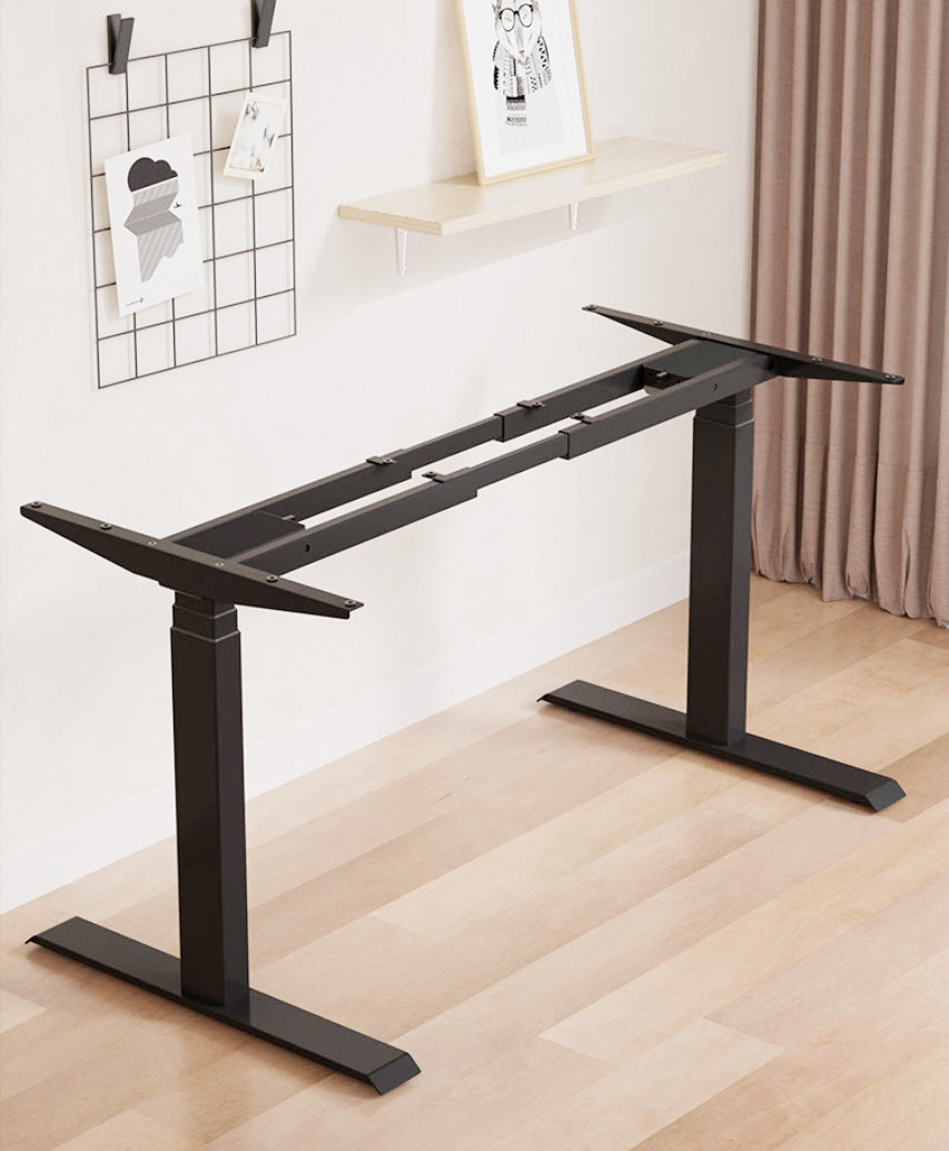 Chân bàn nâng hạ thông minh 2 động cơ cho mặt bàn 120~200cm chịu tải 120kg Benein R22Y-03