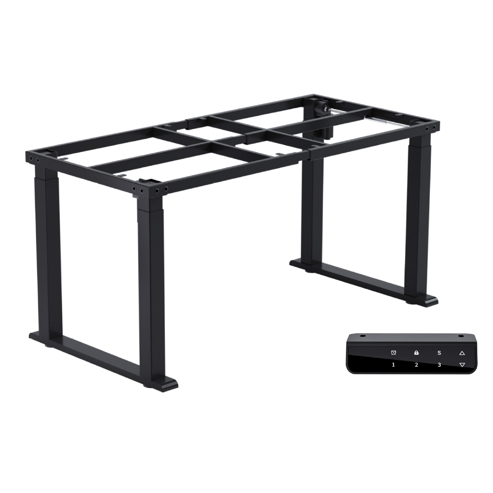 Chân bàn nâng hạ thông minh cho bàn ăn và bàn họp Benein R24J-02 mẫu 2 động cơ
