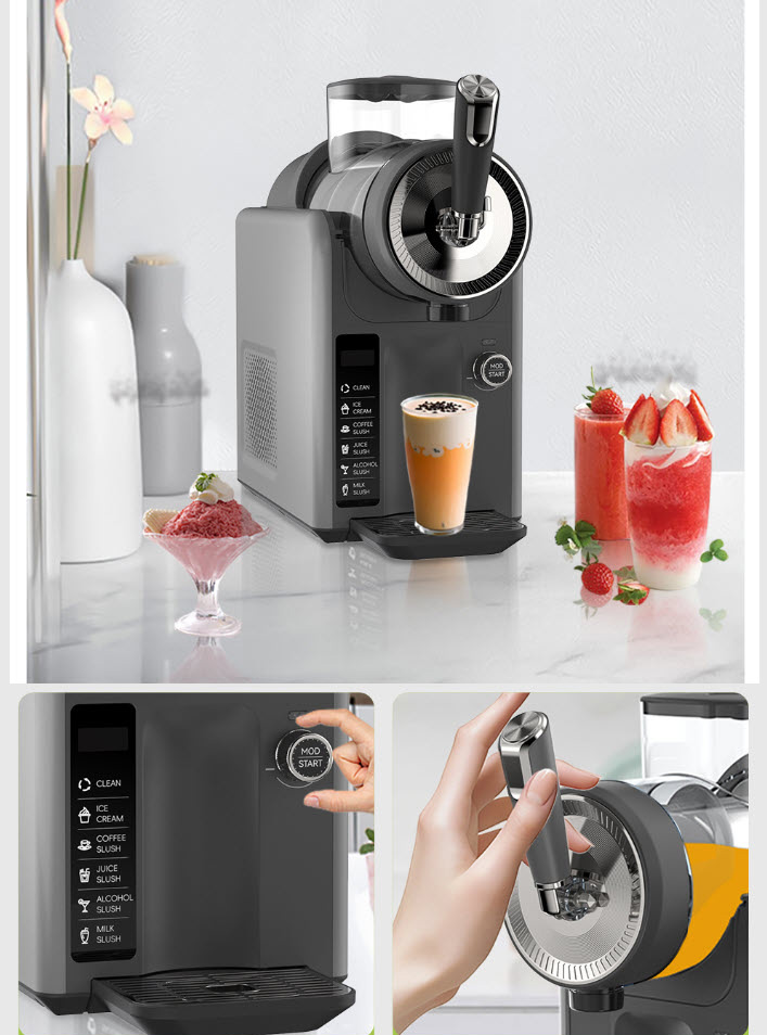 Máy làm kem đa năng làm đá tuyết làm lạnh nước trái cây BSB1 dung tích 1.8L công suất 185W