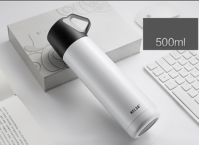 Bình giữ nhiệt Relea JV0502028, chất liệu inox 304, dung tích 350ml - 500ml.