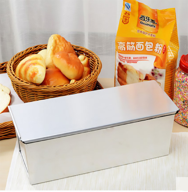 Khuôn làm bánh chữ nhật chống dính Sanneng SN2012, hợp kim nhôm.