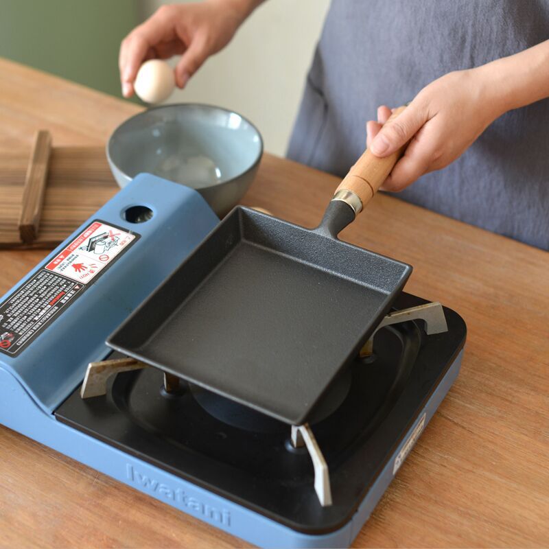 Chảo gang làm trứng cuộn ốp la YZSD70