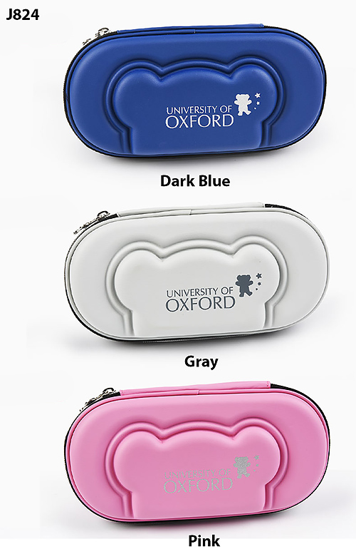 Hộp bút học sinh Oxford J824, chất liệu EVA chống nước tốt.