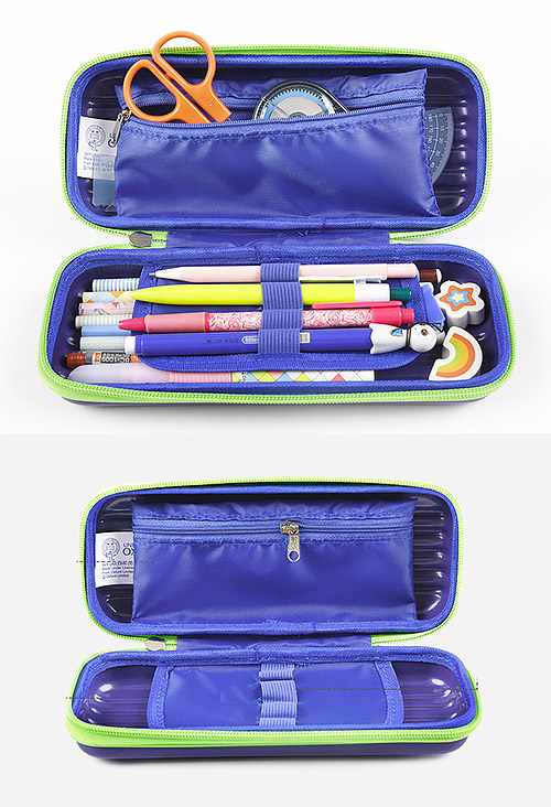 Hộp bút học sinh Oxford X5596, chất liệu Polyester chống nước tốt.
