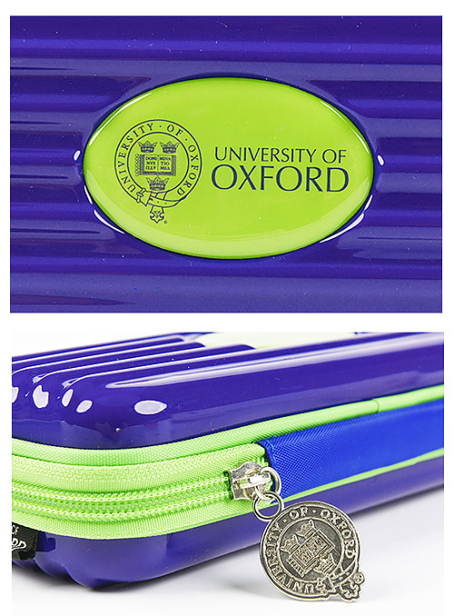 Hộp bút học sinh Oxford X5596, chất liệu Polyester chống nước tốt.