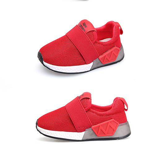 Giày bata sneaker trẻ em WT7011 lưới sợi thoáng khí.