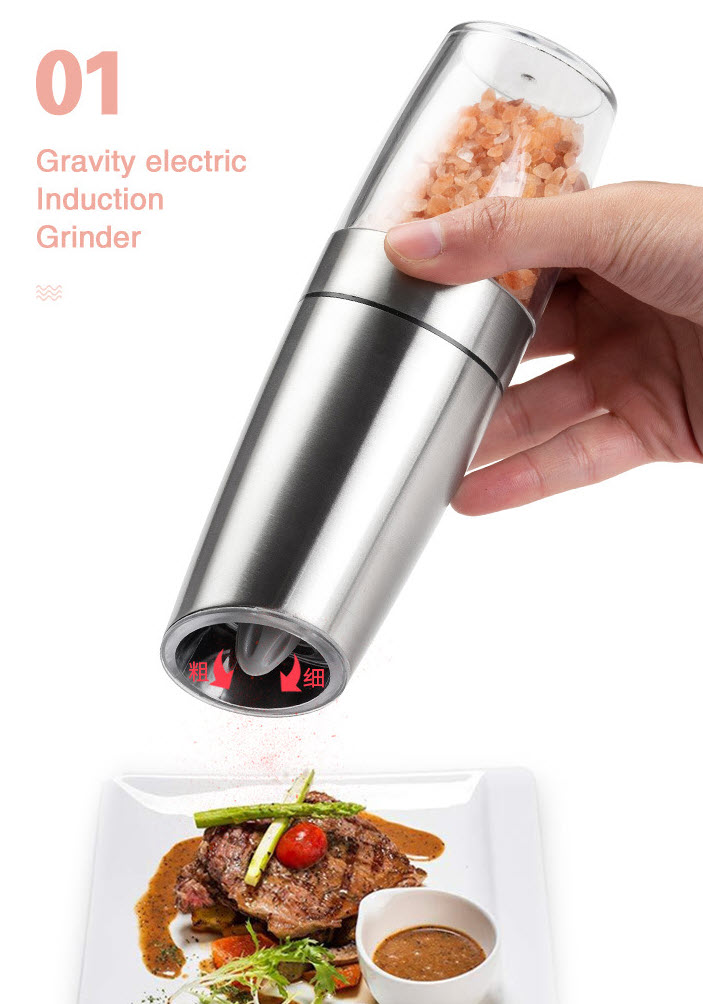 Xay tiêu cầm tay dùng pin inox 304 OEM ZXD33