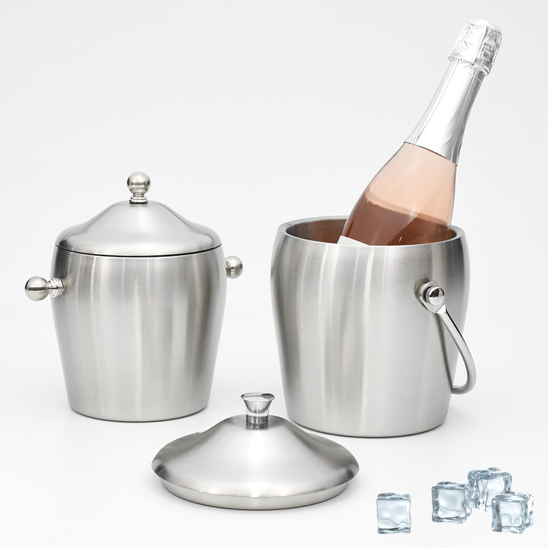 Xô đá inox 2 lớp có nắp Millai ML5433