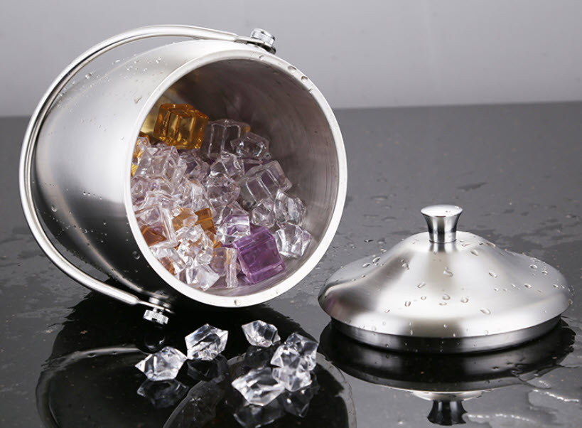 Xô đá inox 2 lớp có nắp Millai ML5433