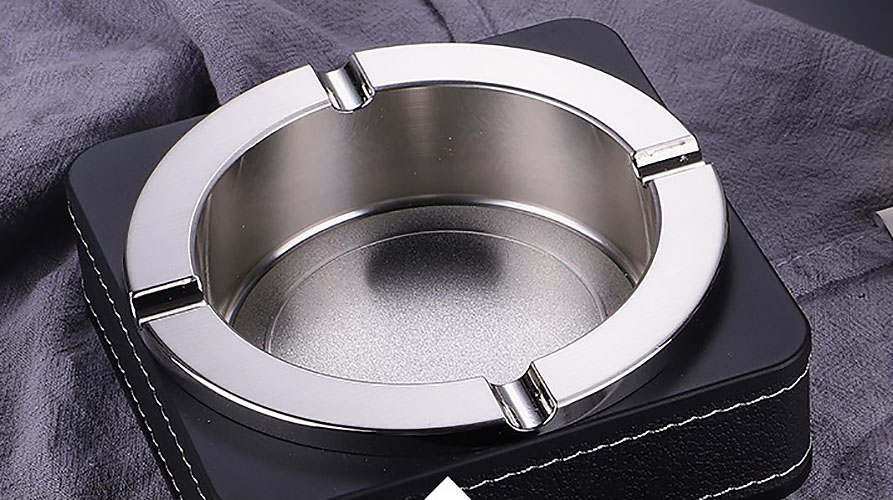Gạt tàn mạ vàng bạc cao cấp Kasspo JJL7709