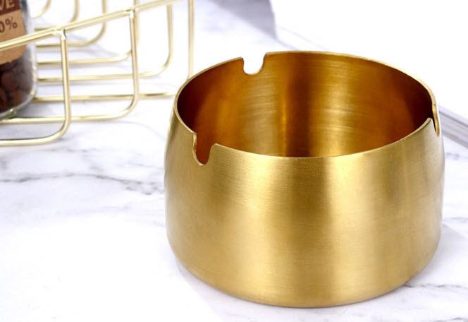 Gạt tàn inox Jinyi JY593 cao cấp.