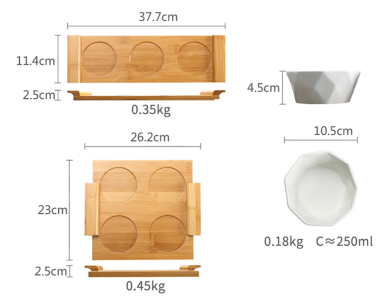 Khay đựng bánh kẹo trái cây Mycera 6061.