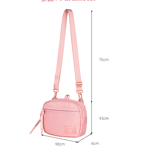Túi đeo chéo chất Polyester không thấm nước HOTSTYLE MP18B9502D.