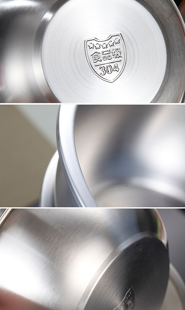 Thố trộn salad đựng thức ăn inox 304 Vandhome G19018.