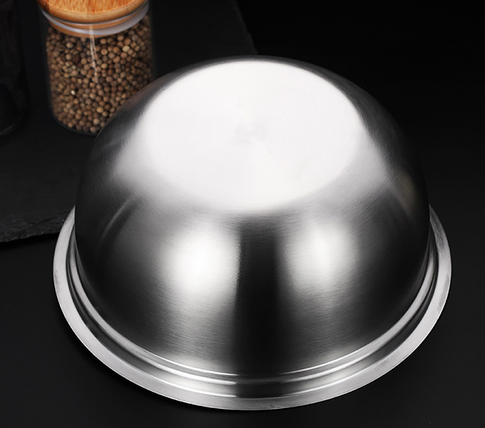 Tô trộn salad đựng thức ăn inox 304 có nắp A07026