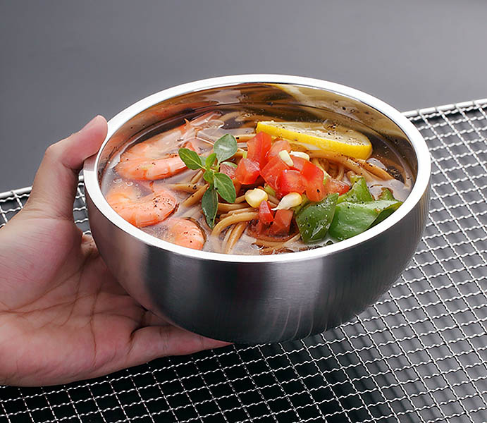 Tô thố inox 2 lớp cách nhiệt Vandhome G19027.
