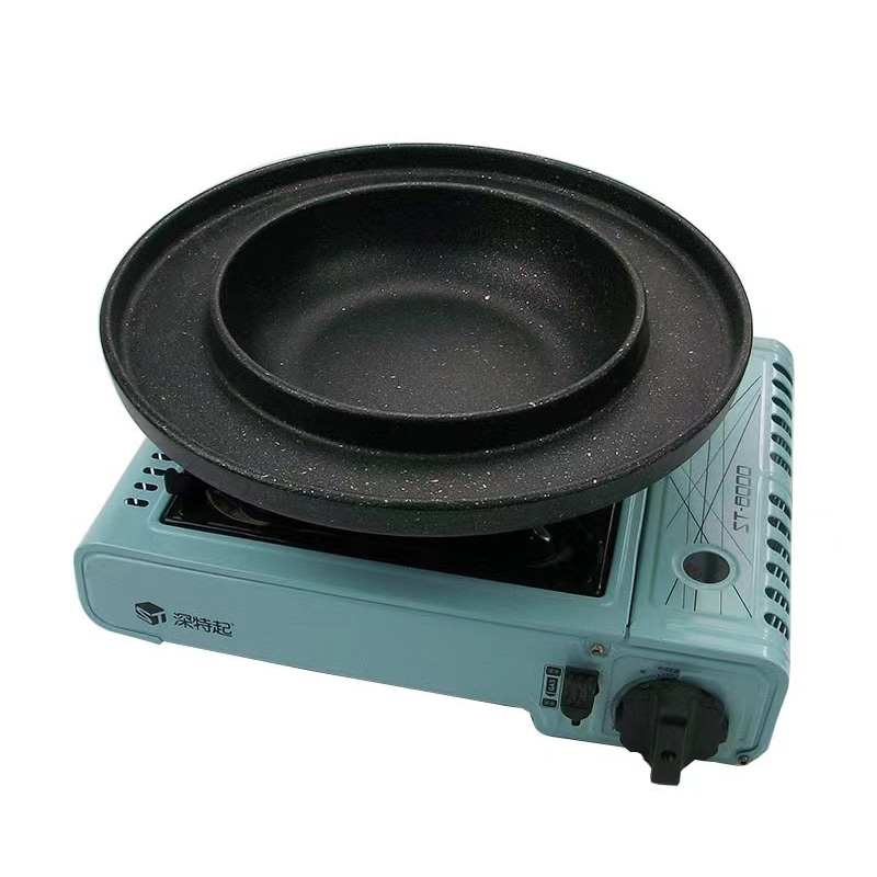 Chảo nướng sốt phô mai kèm nồi ăn lẩu OEM ZD2704