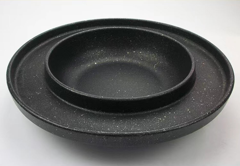 Chảo nướng sốt phô mai kèm nồi ăn lẩu OEM ZD2704