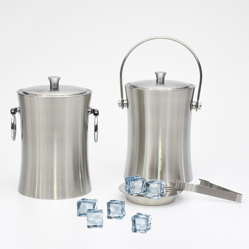 Xô đá inox 304 cách nhiệt 2 lớp Minhu MH022