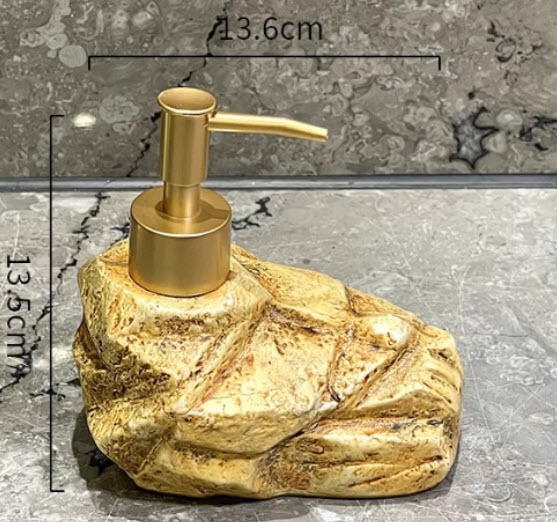 Bình đựng xà bông rửa tay hình viên đá ngộ nghĩnh RYP001