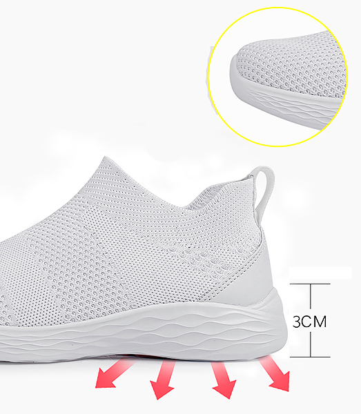 Giày bata sneaker nữ phối thun cổ chân êm ái 1991