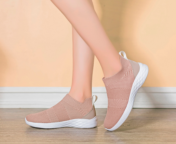 Giày bata sneaker nữ phối thun cổ chân êm ái 1991