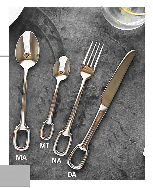 Bộ dao muỗng nĩa inox 304 mạ vàng GH BDMN01.