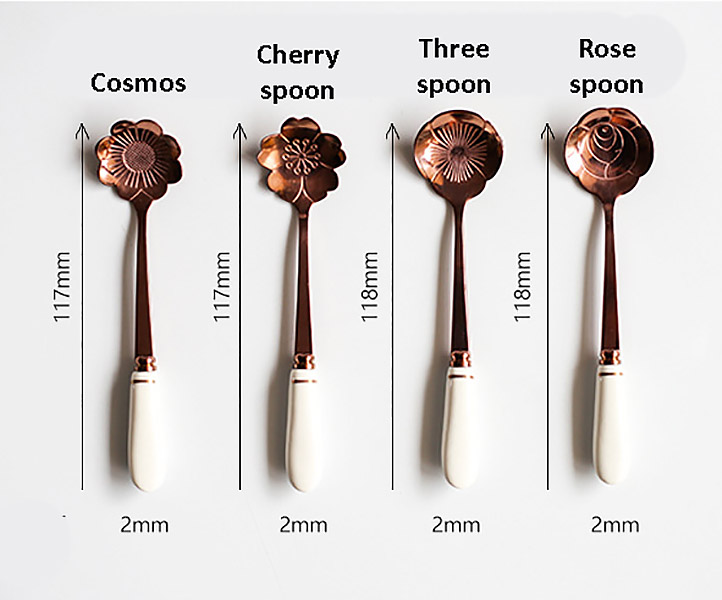 Muỗng cà phê inox 410 Mochase D06.