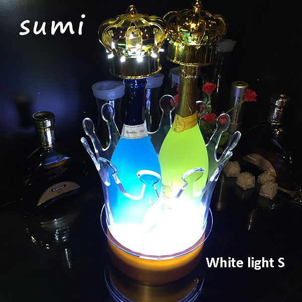 Xô đá ướp lạnh đồ uống có đèn led đổi màu SM15