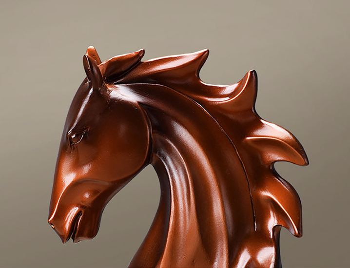 Giá đỡ rượu Vang nhựa thông mẫu con ngựa Jianlin JL002