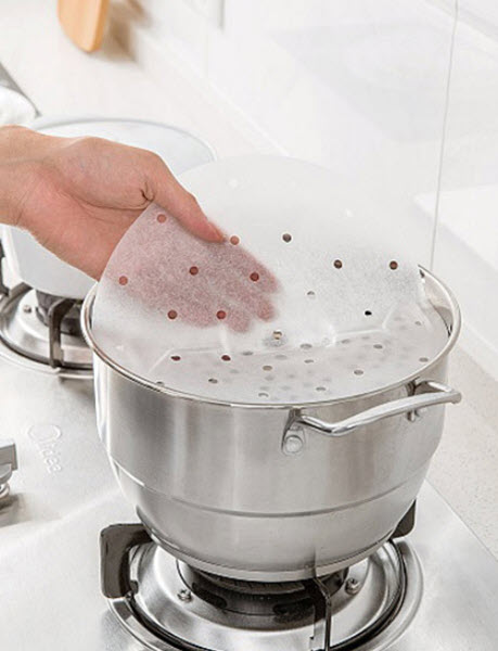 Giấy lót xửng tre hấp bánh, lót đồ hấp Steamer ST009.