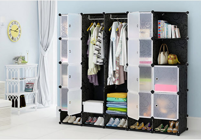 Tủ đựng quần áo lắp ráp Living LV001 