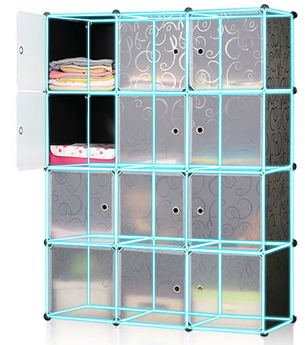 Tủ đựng quần áo lắp ráp Living LV001 
