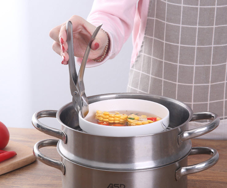 Dụng cụ kẹp gắp đồ nóng inox 304 Armor AM011