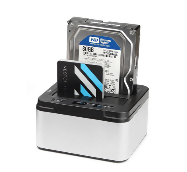 Dock gắn ổ cứng đôi Seatay HD622