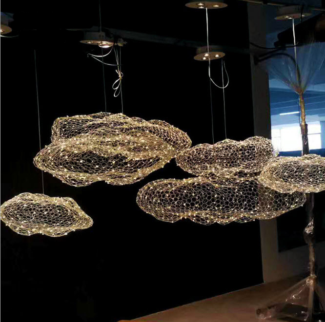 Đèn thả trần treo trần led đám mây Yixi YX082