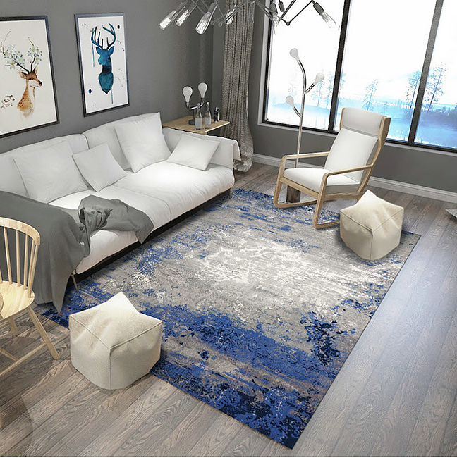 Thảm trải sàn hình chữ nhật mẫu trừu tượng Poetry PB01