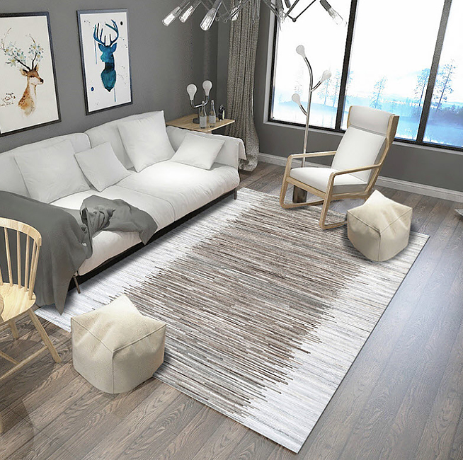 Thảm trải sàn hình chữ nhật mẫu trừu tượng Poetry PB01